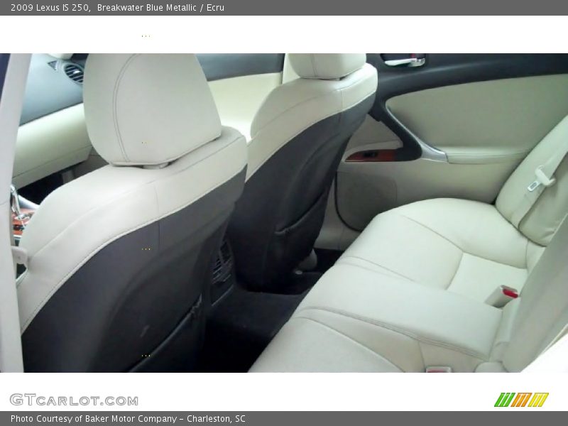 Breakwater Blue Metallic / Ecru 2009 Lexus IS 250