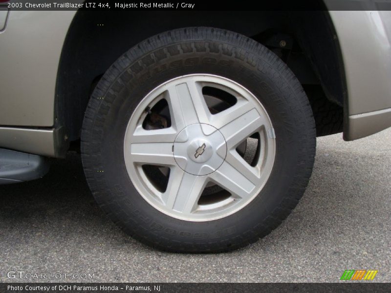 Majestic Red Metallic / Gray 2003 Chevrolet TrailBlazer LTZ 4x4