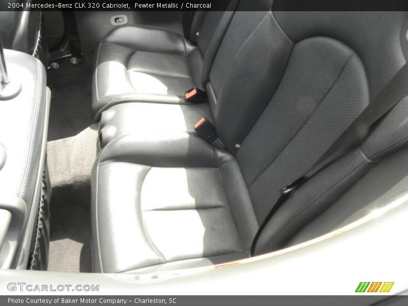 Pewter Metallic / Charcoal 2004 Mercedes-Benz CLK 320 Cabriolet