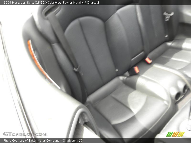 Pewter Metallic / Charcoal 2004 Mercedes-Benz CLK 320 Cabriolet