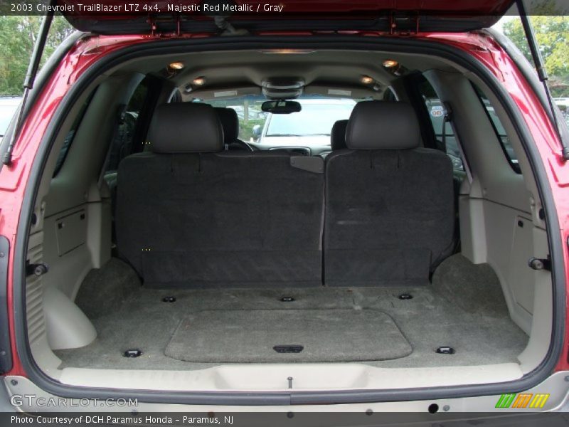 Majestic Red Metallic / Gray 2003 Chevrolet TrailBlazer LTZ 4x4