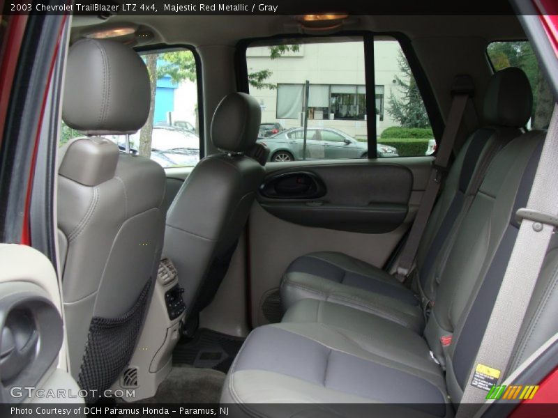 Majestic Red Metallic / Gray 2003 Chevrolet TrailBlazer LTZ 4x4