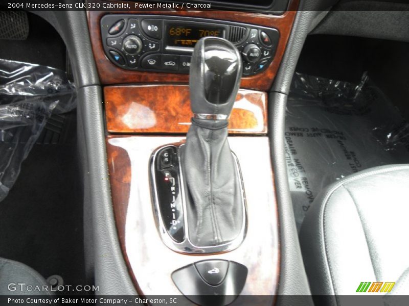 Pewter Metallic / Charcoal 2004 Mercedes-Benz CLK 320 Cabriolet