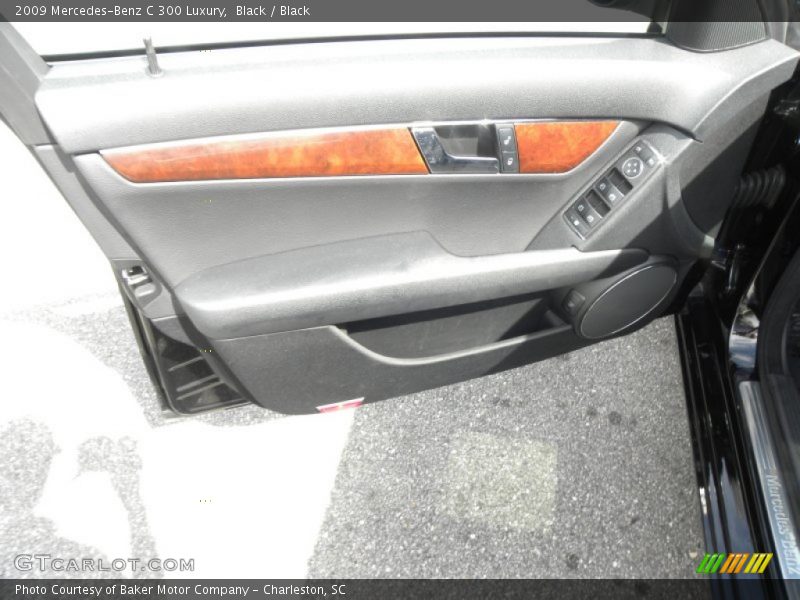 Black / Black 2009 Mercedes-Benz C 300 Luxury