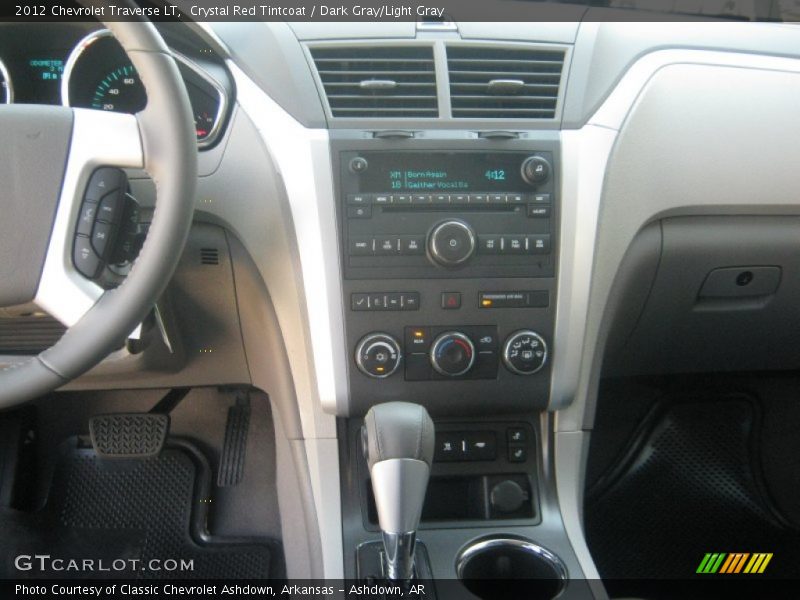 Crystal Red Tintcoat / Dark Gray/Light Gray 2012 Chevrolet Traverse LT