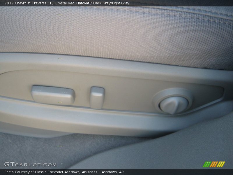 Crystal Red Tintcoat / Dark Gray/Light Gray 2012 Chevrolet Traverse LT