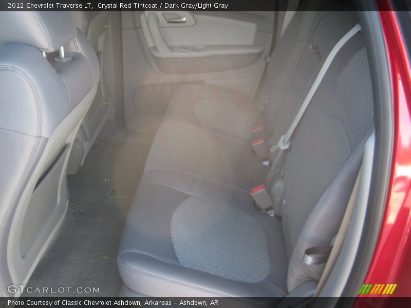 Crystal Red Tintcoat / Dark Gray/Light Gray 2012 Chevrolet Traverse LT