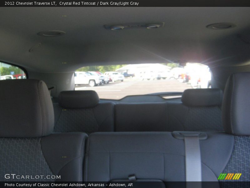 Crystal Red Tintcoat / Dark Gray/Light Gray 2012 Chevrolet Traverse LT