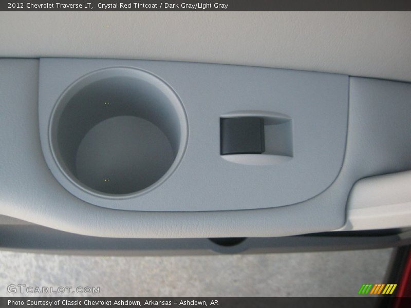 Crystal Red Tintcoat / Dark Gray/Light Gray 2012 Chevrolet Traverse LT