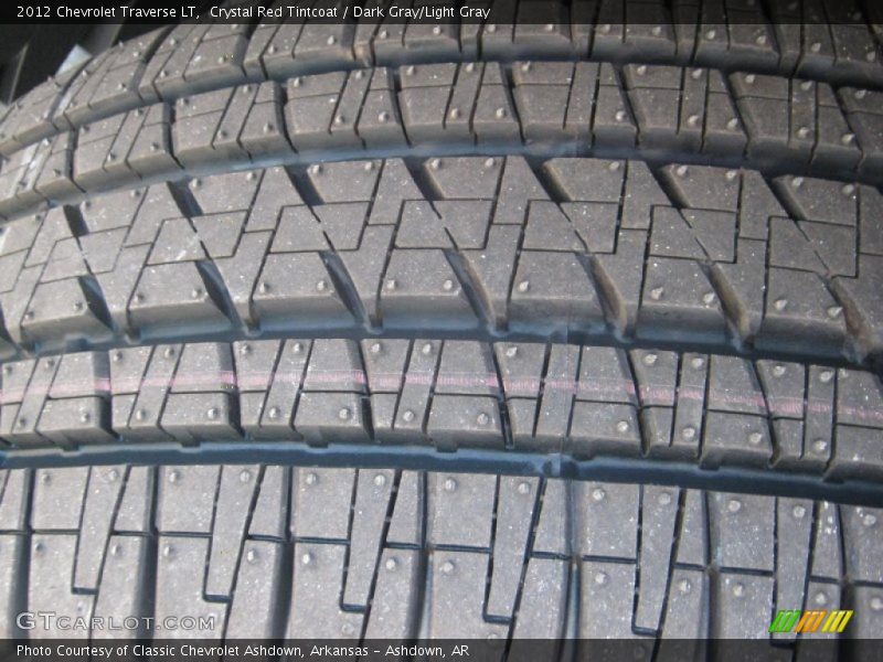 Crystal Red Tintcoat / Dark Gray/Light Gray 2012 Chevrolet Traverse LT
