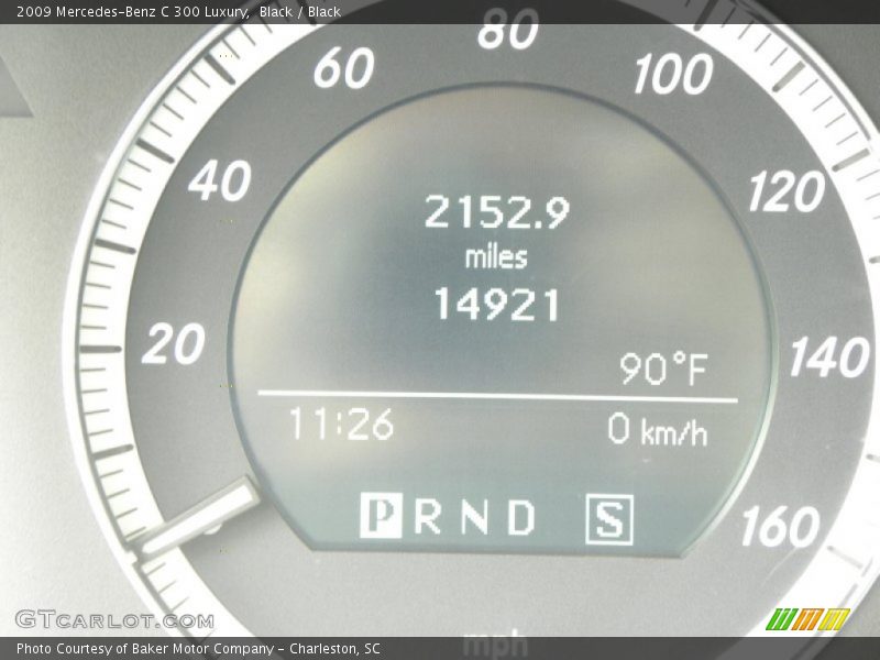 Black / Black 2009 Mercedes-Benz C 300 Luxury
