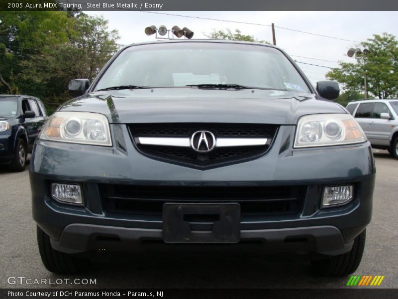 Steel Blue Metallic / Ebony 2005 Acura MDX Touring