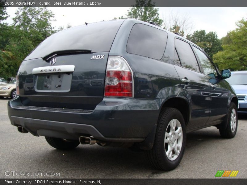 Steel Blue Metallic / Ebony 2005 Acura MDX Touring