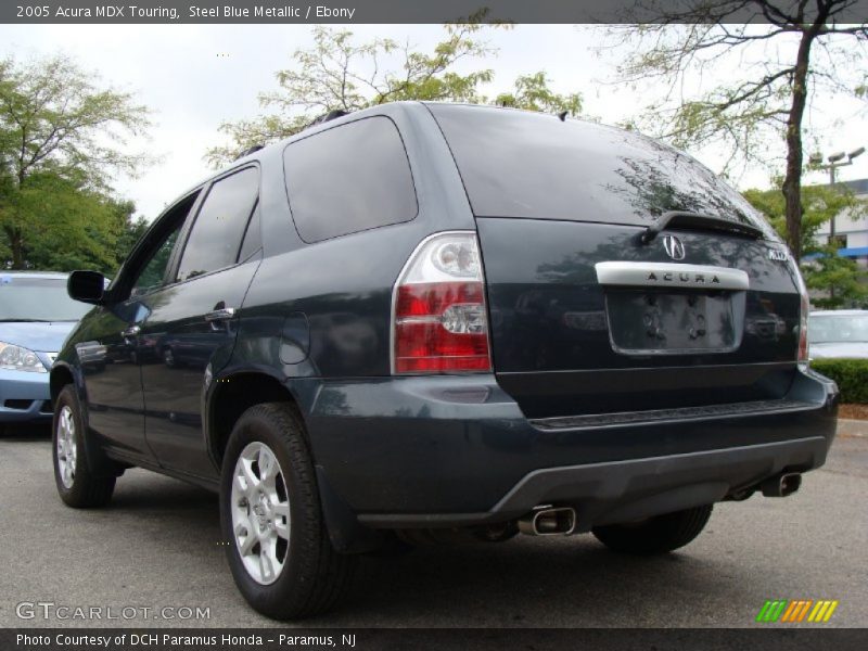 Steel Blue Metallic / Ebony 2005 Acura MDX Touring