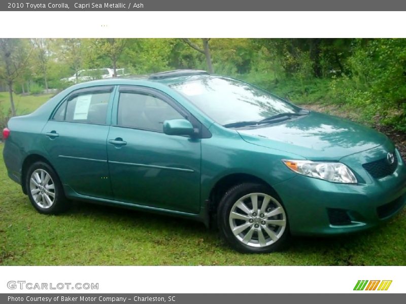 Capri Sea Metallic / Ash 2010 Toyota Corolla