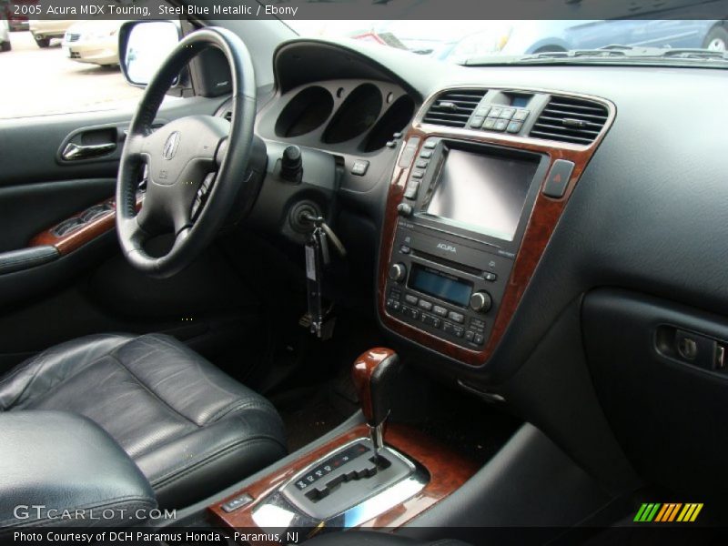 Steel Blue Metallic / Ebony 2005 Acura MDX Touring