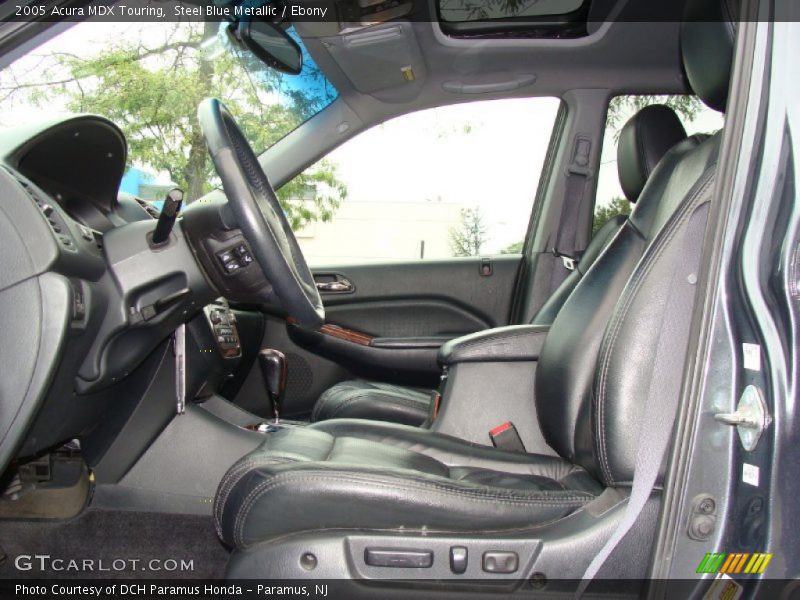 Steel Blue Metallic / Ebony 2005 Acura MDX Touring