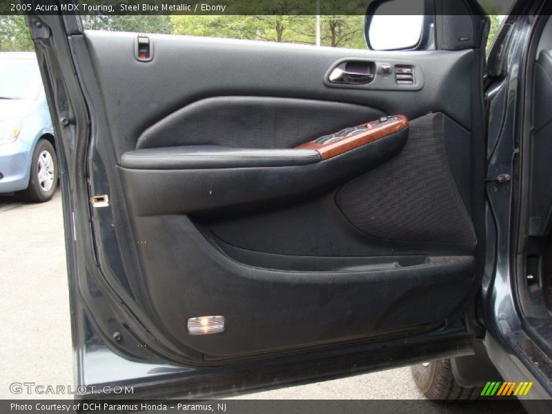 Steel Blue Metallic / Ebony 2005 Acura MDX Touring