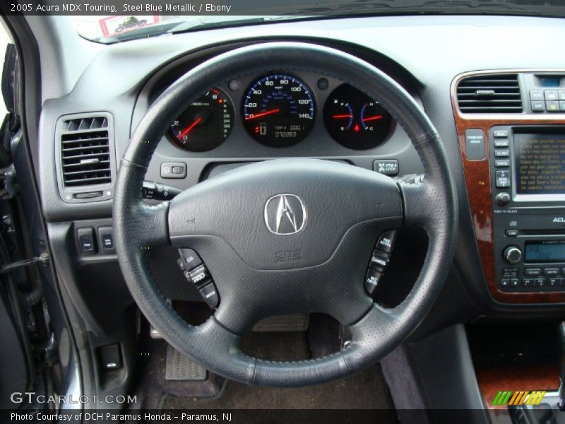 Steel Blue Metallic / Ebony 2005 Acura MDX Touring