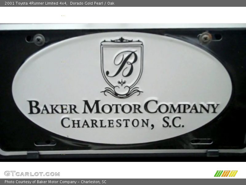 Dorado Gold Pearl / Oak 2001 Toyota 4Runner Limited 4x4