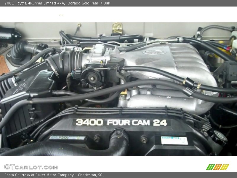 Dorado Gold Pearl / Oak 2001 Toyota 4Runner Limited 4x4