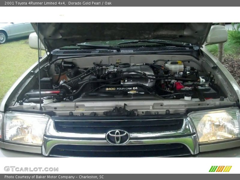Dorado Gold Pearl / Oak 2001 Toyota 4Runner Limited 4x4