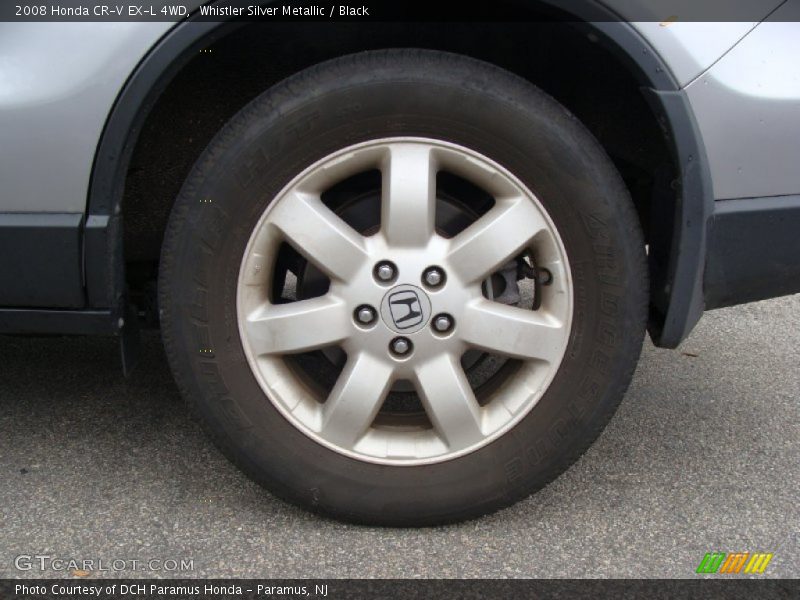 Whistler Silver Metallic / Black 2008 Honda CR-V EX-L 4WD