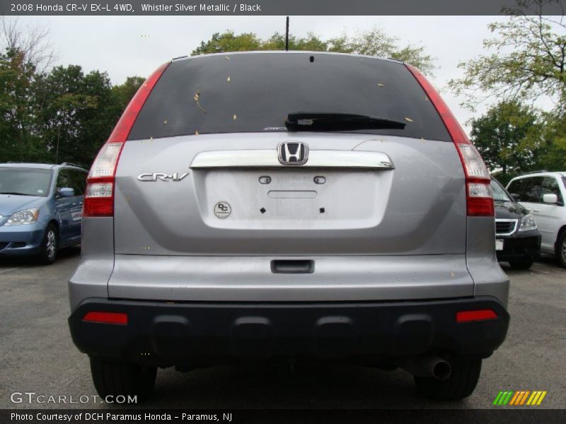 Whistler Silver Metallic / Black 2008 Honda CR-V EX-L 4WD