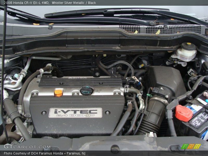 Whistler Silver Metallic / Black 2008 Honda CR-V EX-L 4WD