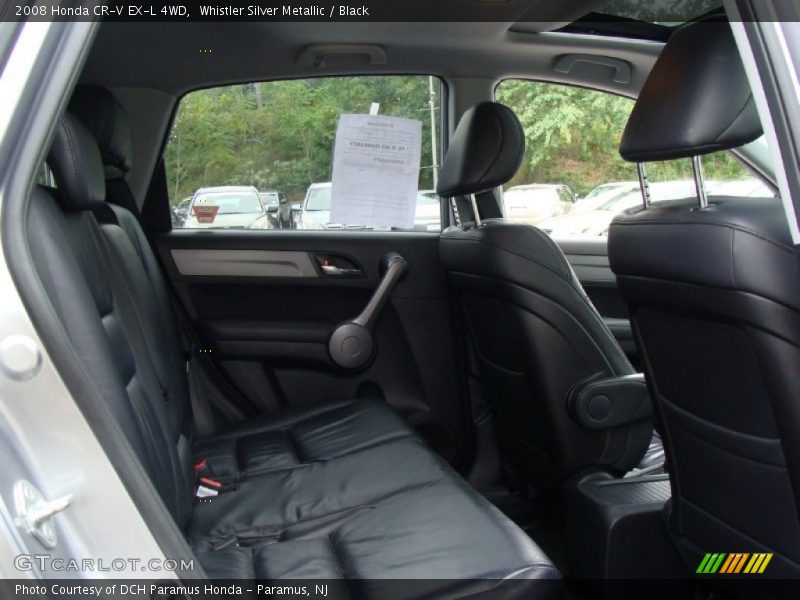 Whistler Silver Metallic / Black 2008 Honda CR-V EX-L 4WD