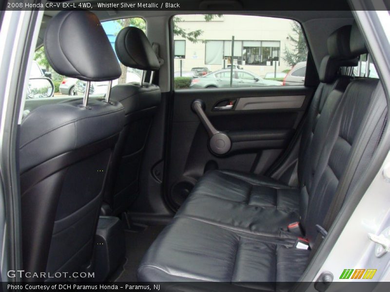 Whistler Silver Metallic / Black 2008 Honda CR-V EX-L 4WD