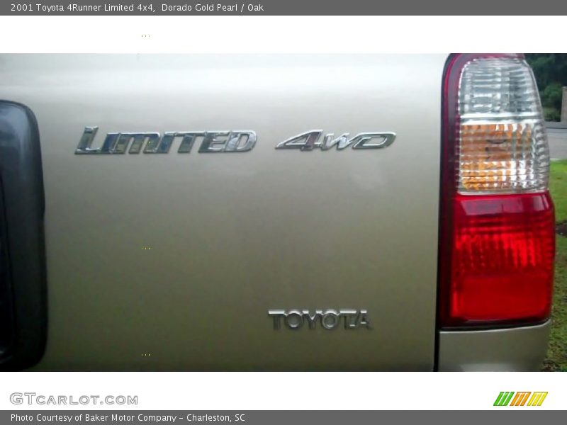 Dorado Gold Pearl / Oak 2001 Toyota 4Runner Limited 4x4