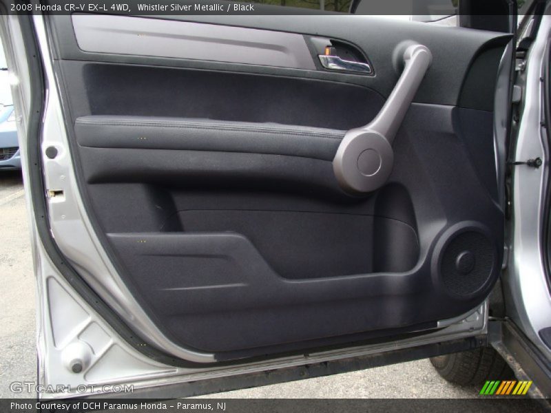 Whistler Silver Metallic / Black 2008 Honda CR-V EX-L 4WD