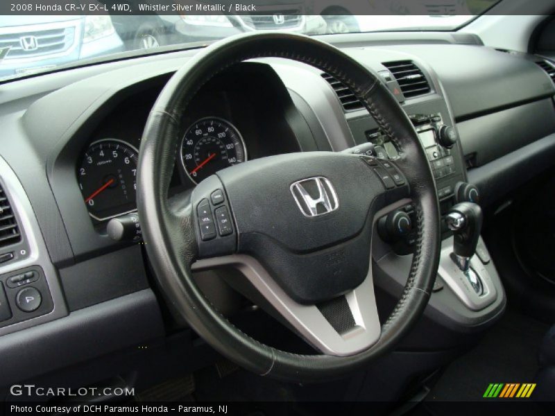 Whistler Silver Metallic / Black 2008 Honda CR-V EX-L 4WD