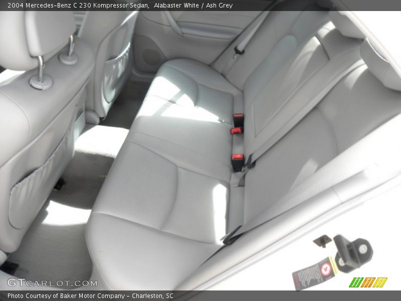 Alabaster White / Ash Grey 2004 Mercedes-Benz C 230 Kompressor Sedan
