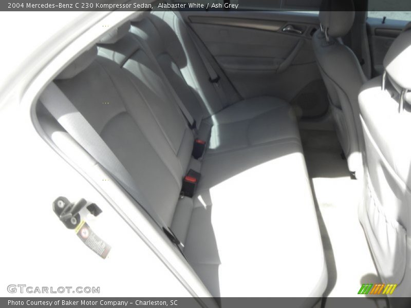 Alabaster White / Ash Grey 2004 Mercedes-Benz C 230 Kompressor Sedan