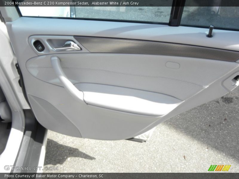 Alabaster White / Ash Grey 2004 Mercedes-Benz C 230 Kompressor Sedan