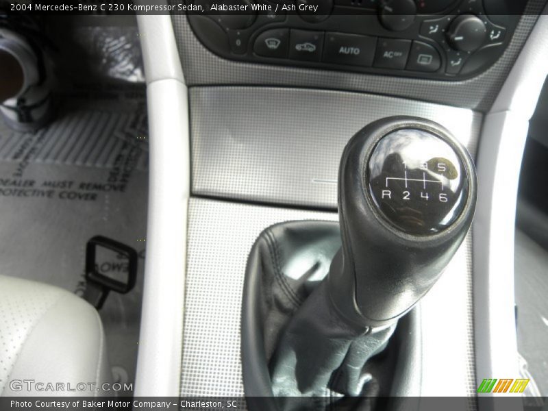 Alabaster White / Ash Grey 2004 Mercedes-Benz C 230 Kompressor Sedan