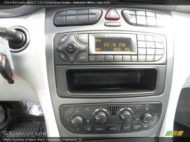 Alabaster White / Ash Grey 2004 Mercedes-Benz C 230 Kompressor Sedan