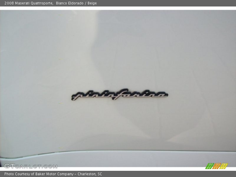 Bianco Eldorado / Beige 2008 Maserati Quattroporte