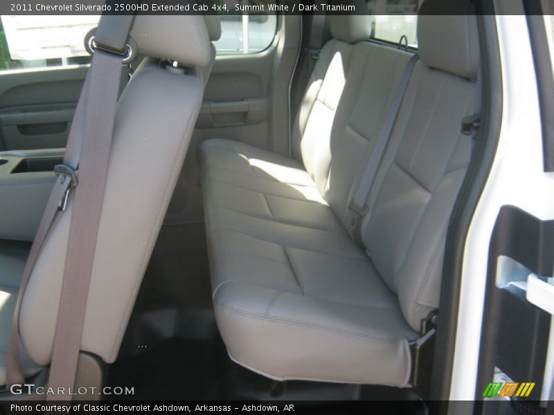 Summit White / Dark Titanium 2011 Chevrolet Silverado 2500HD Extended Cab 4x4