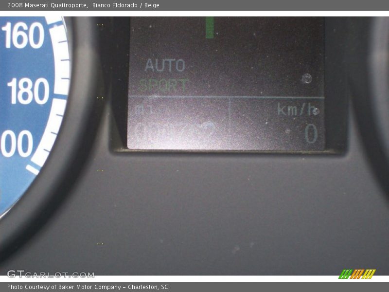 Bianco Eldorado / Beige 2008 Maserati Quattroporte