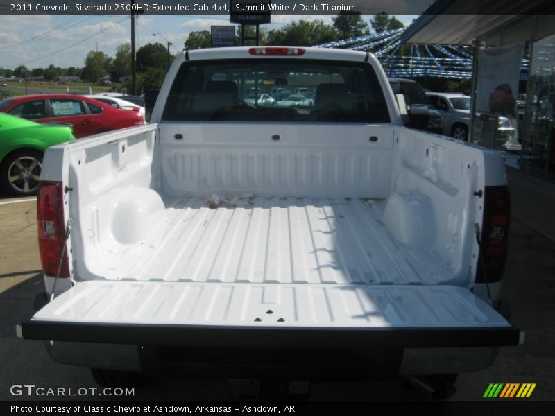 Summit White / Dark Titanium 2011 Chevrolet Silverado 2500HD Extended Cab 4x4