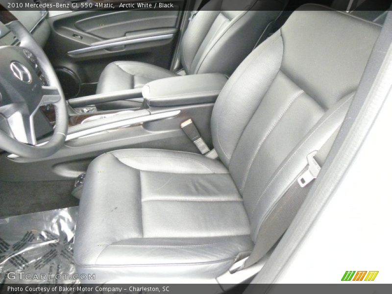 Arctic White / Black 2010 Mercedes-Benz GL 550 4Matic