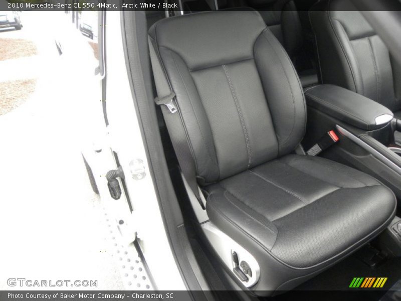 Arctic White / Black 2010 Mercedes-Benz GL 550 4Matic