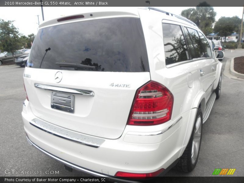 Arctic White / Black 2010 Mercedes-Benz GL 550 4Matic