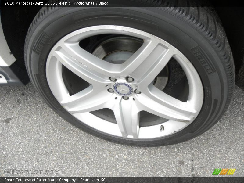 Arctic White / Black 2010 Mercedes-Benz GL 550 4Matic