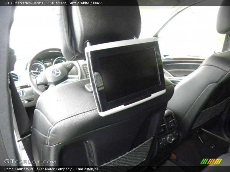 Arctic White / Black 2010 Mercedes-Benz GL 550 4Matic