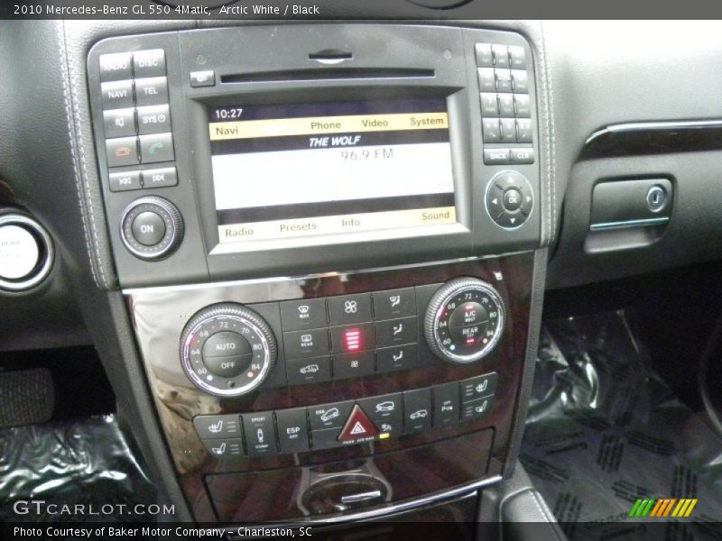 Controls of 2010 GL 550 4Matic