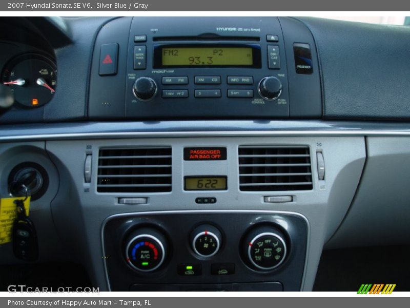 Silver Blue / Gray 2007 Hyundai Sonata SE V6